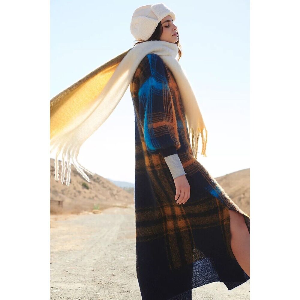 Free People Cozy Kaleidoscope Maxi Dress Size M